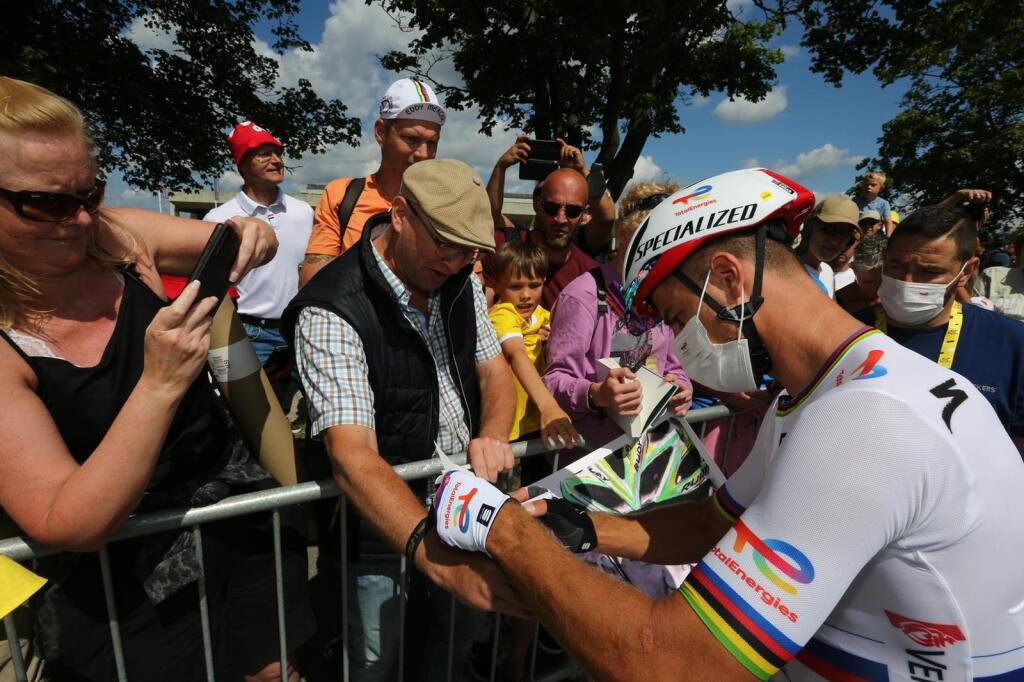 V Roskilde to pred 2. etapou Tour de France poriadne žilo.