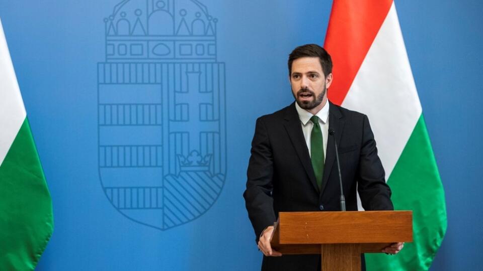Štátny tajomník maďarského rezortu diplomacie Levente Magyar