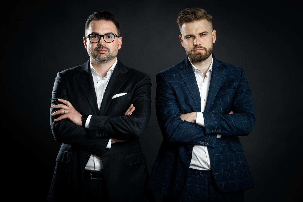Matej Taliga (Amrop) a Igor Čajko (nebotra consulting)
