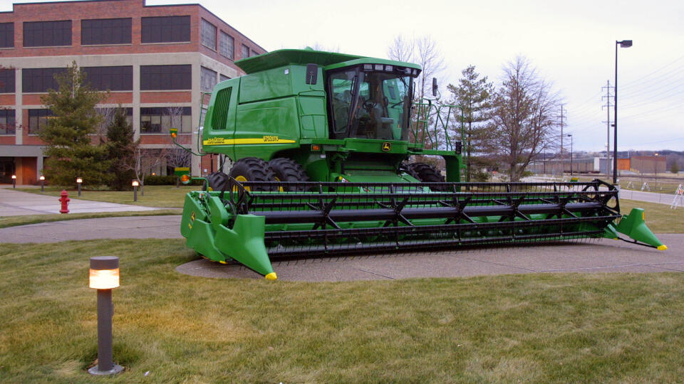 John Deere kombajn