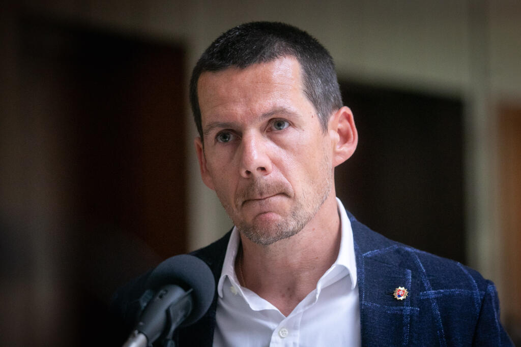 Policajný prezident Štefan Hamran.