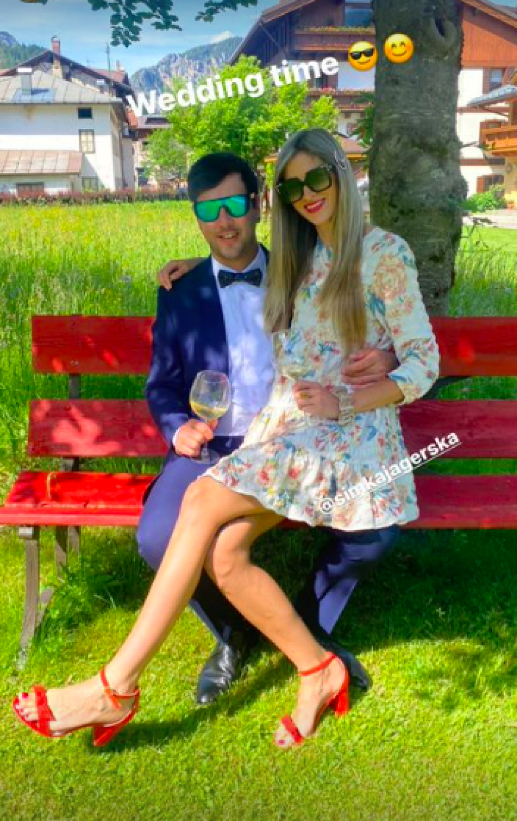 S Vlhovou bol v Taliansku aj jej brat Boris s priateľkou Simonou.