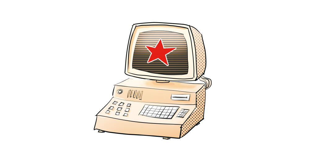ilustracia, pc, pocitac