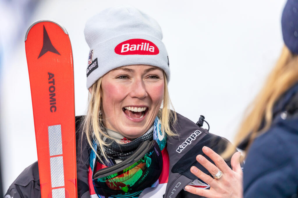 Mikaela Shiffrinová si preteky v Špindlerovom Mlyne poriadne užila.