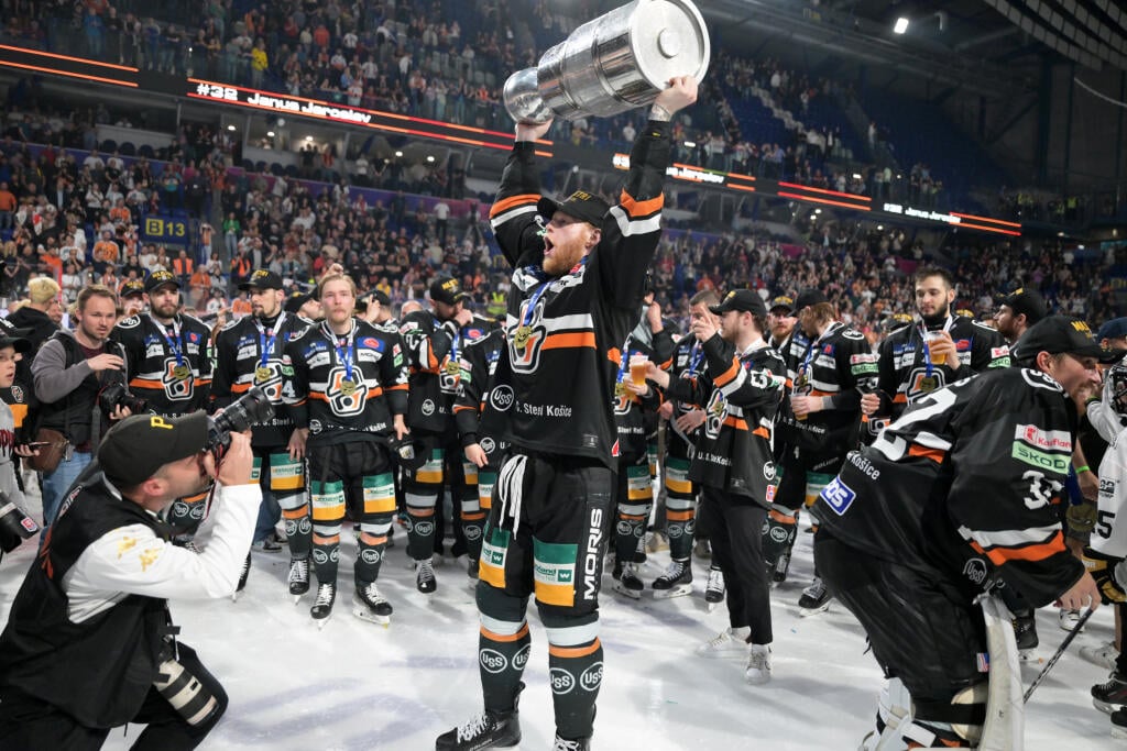 Hokejisti HC Košice získali rekordný desiaty titul