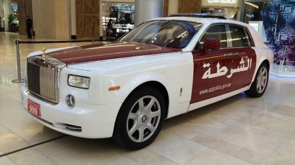 Policajný Rolls-Royce Phantom