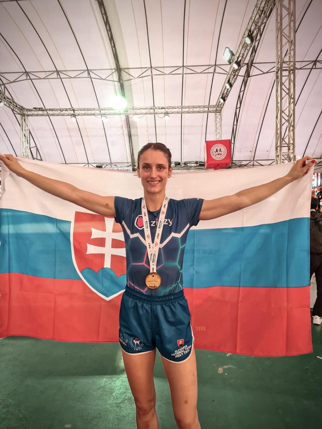 Monika Chochlíková sa stala majsterkou sveta v thajskom boxe.