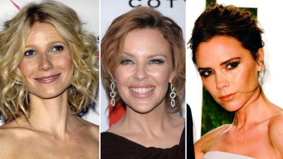 Gwyneth Paltrow, Kylie Minogue aj Victoria