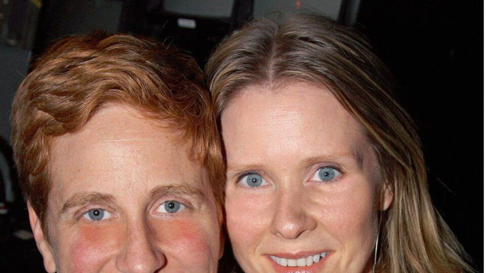 Cynthia Nixon s partnerkou Christinou Marinoni.