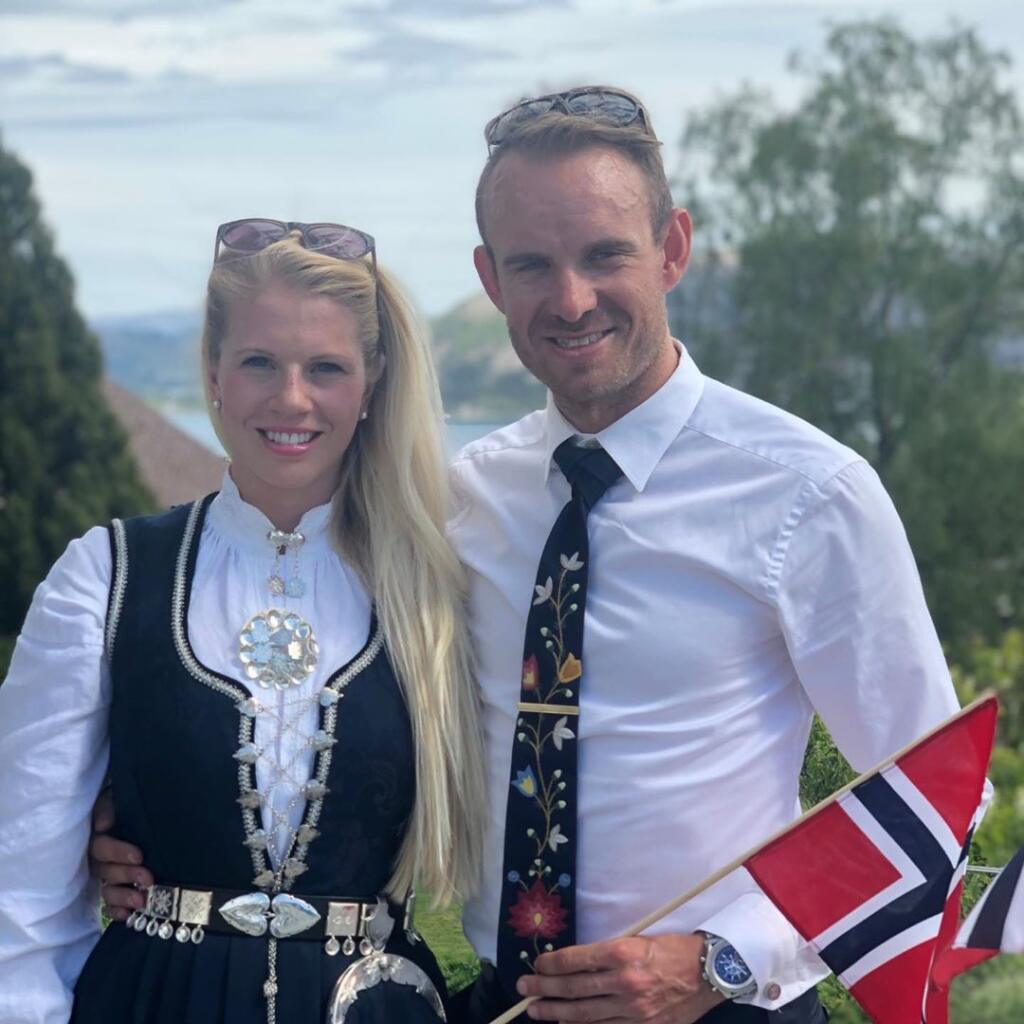 Jednej z najväčších konkurento Sagana Alexander Kristoff je ženatý s blondínkou Maren a majú spolu dve deti.