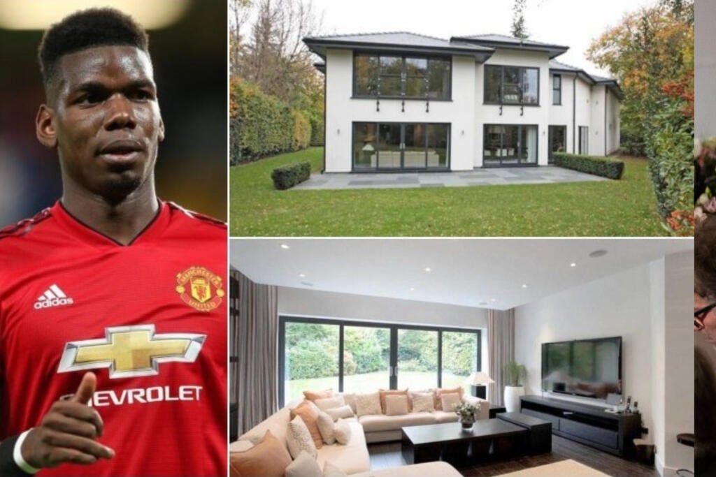 Domov v Zlatom trojuholníku na šiel aj francúzsky futbalista Paul Pogba.