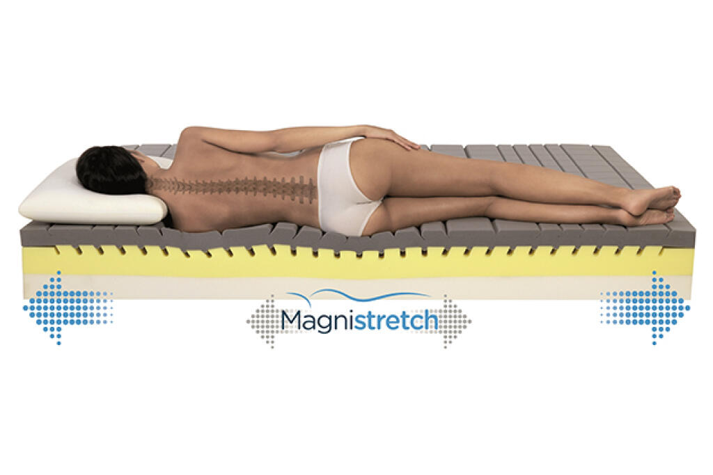 Матрас MagniStretch - 8 часов сна на этом матрасе имеют тот же эффект, что и 30 минут интенсивной растяжки.