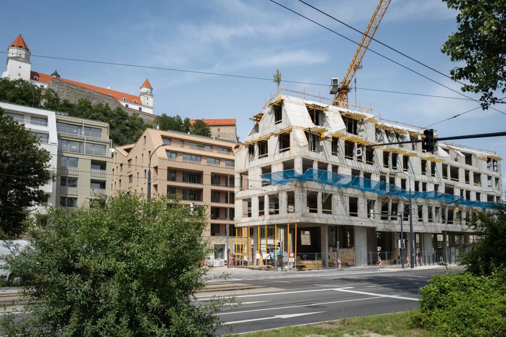 Prvá etapa štvrte Vydrica je tesne pred dokončením.