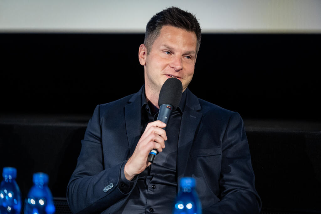 Konferencia organizovaná týždenníkom TREND na tému “Mediálne trendy 2025” v Bratislave. Na snímke Peter Valentovič, CEO Media and Digital Services.