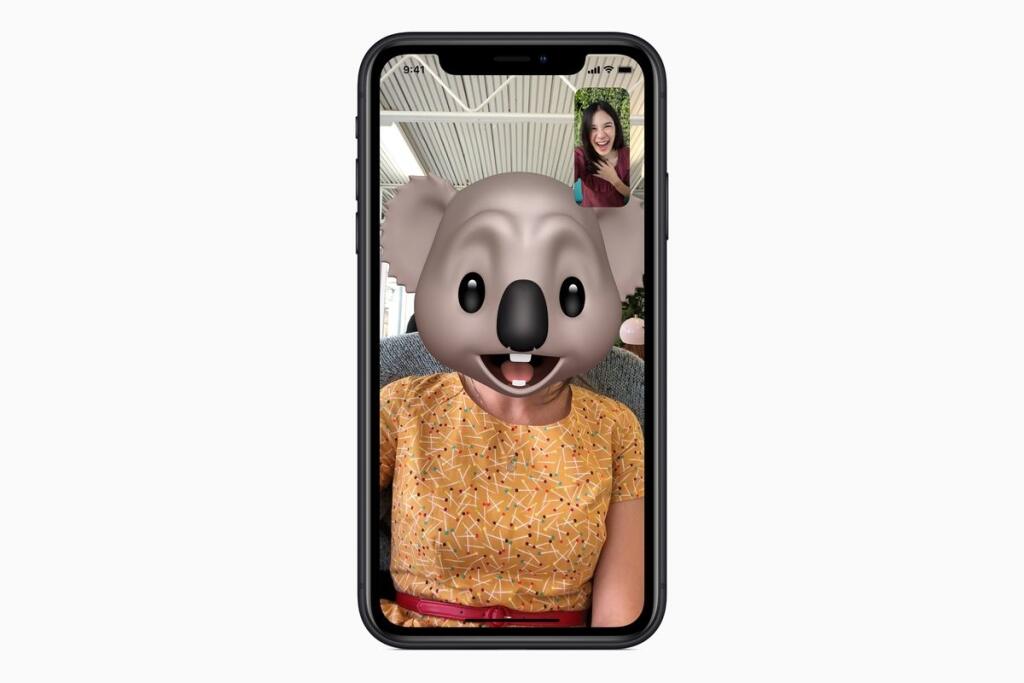 iPhone XR animoji