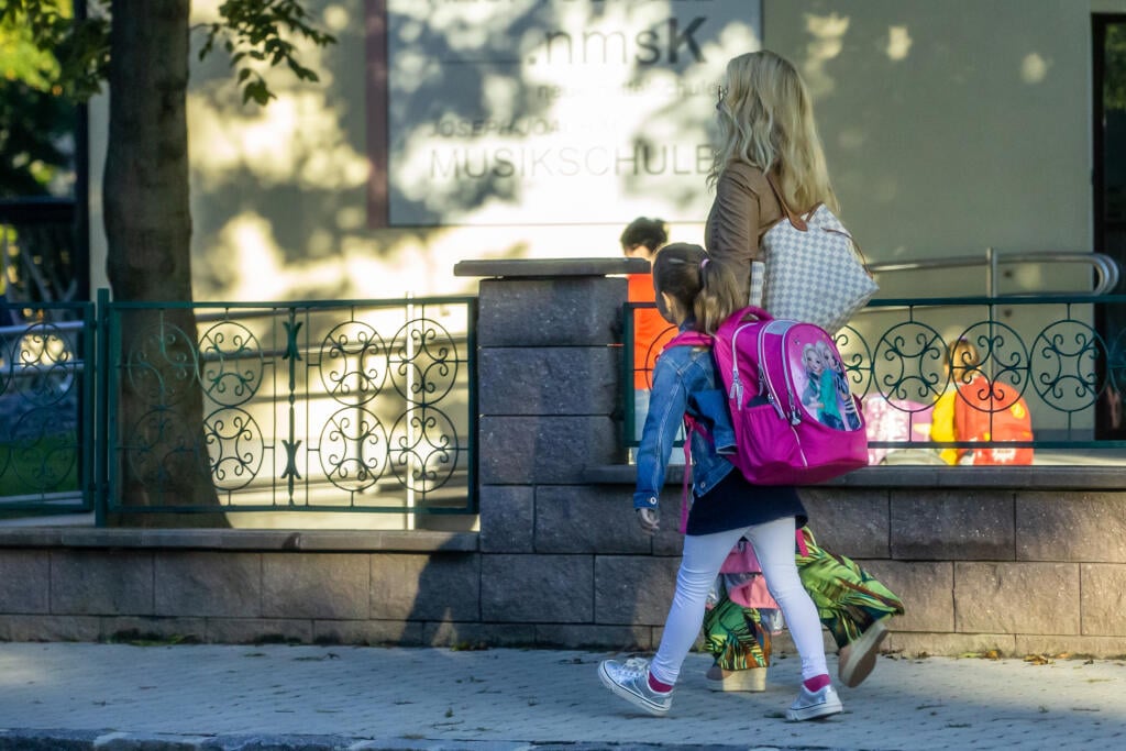 Martina Šimkovičová with her daughter Sofia.