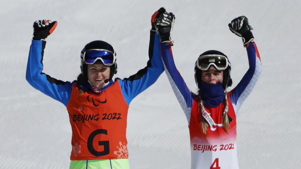 Alexandra Rexová na paralympiáde v Pekingu.