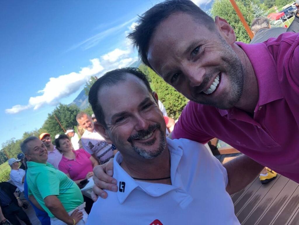 Lintner si užil golfovú partičku so Sabbatinim.