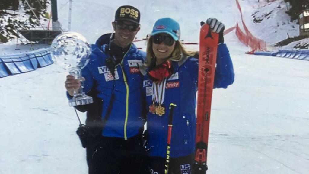 Paul Kristofic s Mikaelou Shiffrinovou.