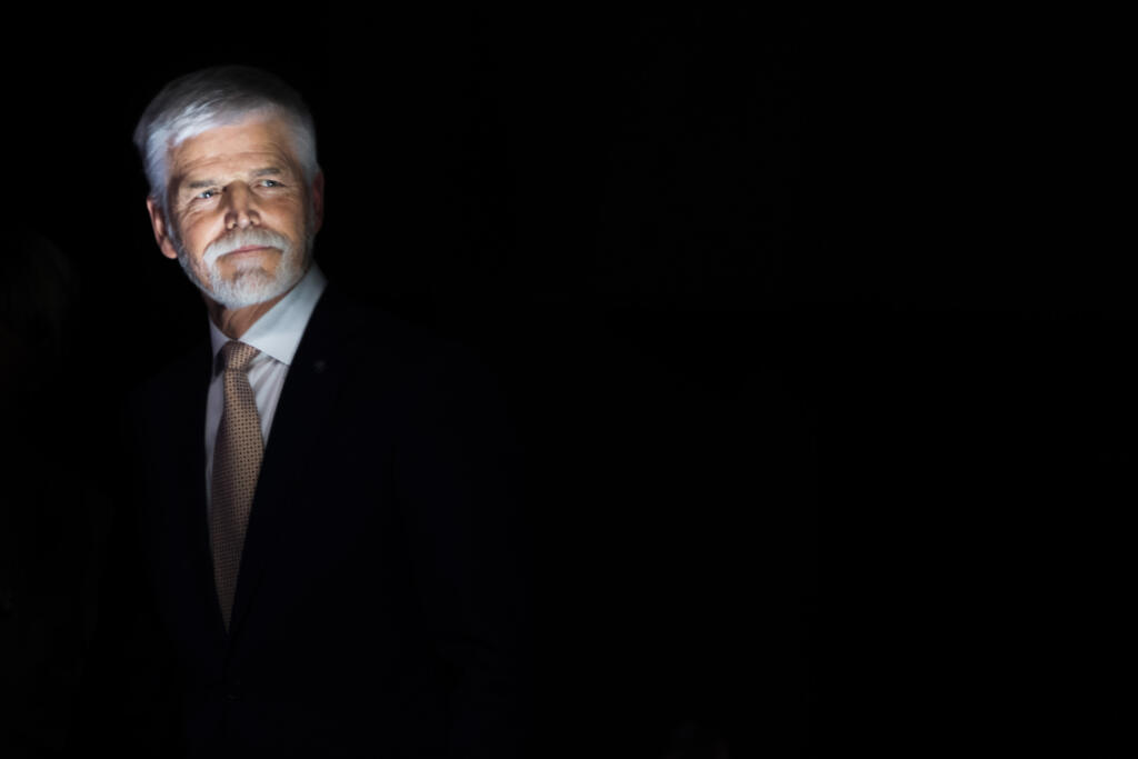 Na snímke kandidát na českého prezidenta, bývalý náčelník generálneho štábu Petr Pavel prichádza na tlačovú konferenciu po ohlásení predbežných neoficiálnych výsledkov 2. kola českých prezidentských volieb vo svojom volebnom štábe v Prahe 28. januára 2023. FOTO TASR - Jaroslav Novák