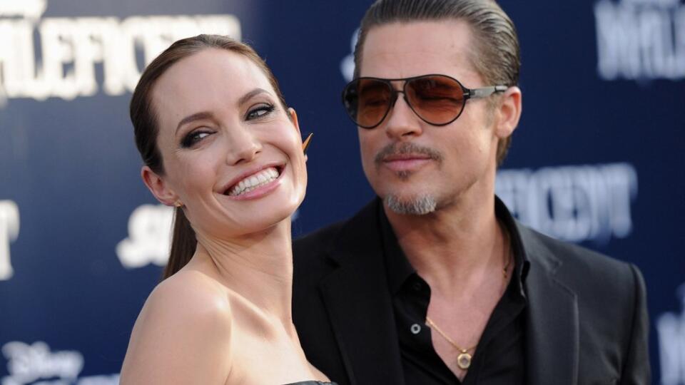 Angelia Jolie a Brad Pitt
