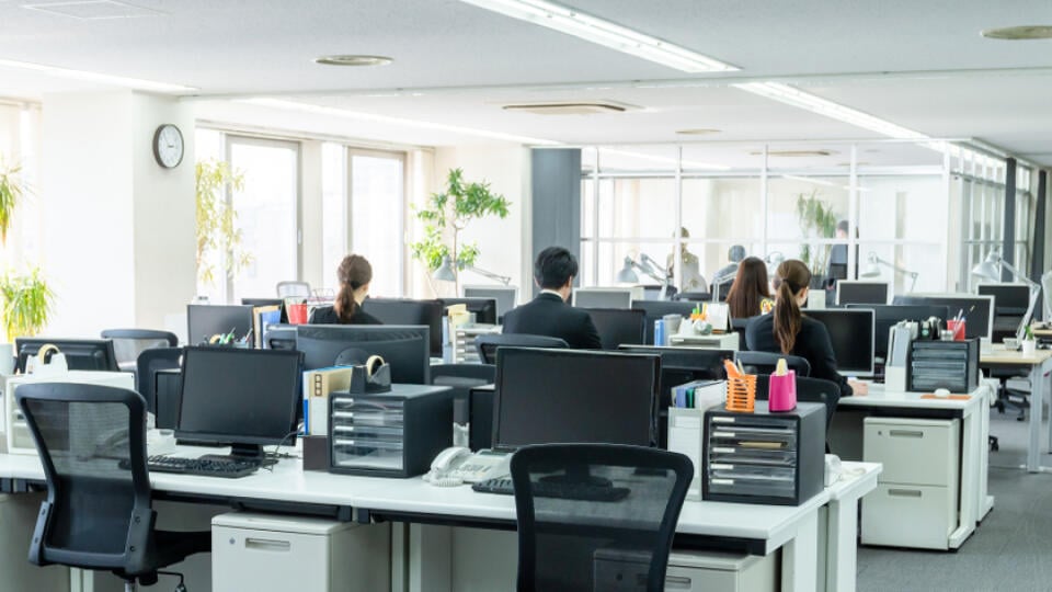 Working,Businessperson,In,Office.