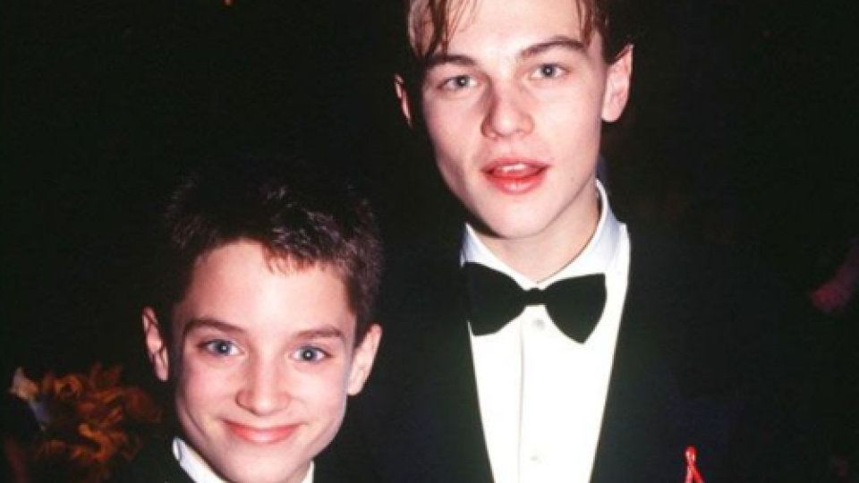 Elijah Wood a Leonardo DiCaprio, 1994