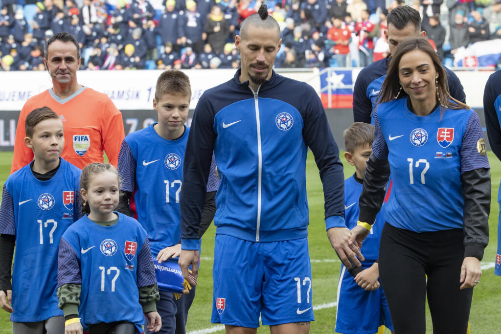 Pri Hamšíkovej rozlúčke nechýbala ani jeho manželka Martina, ktorá sa napokon postarala o nečakaný rozruch.