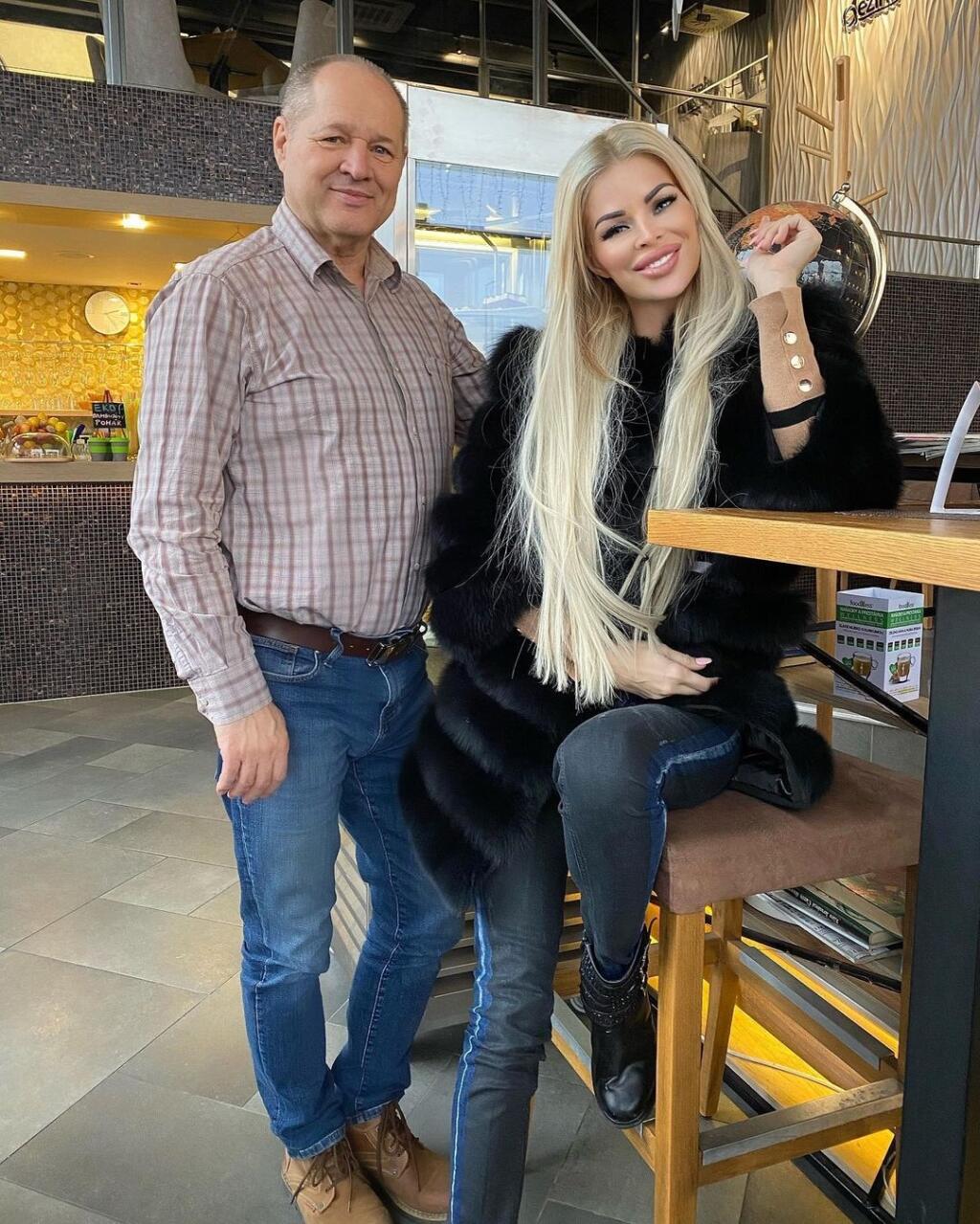 Silvia Kucherenko s otcom Štefanom
