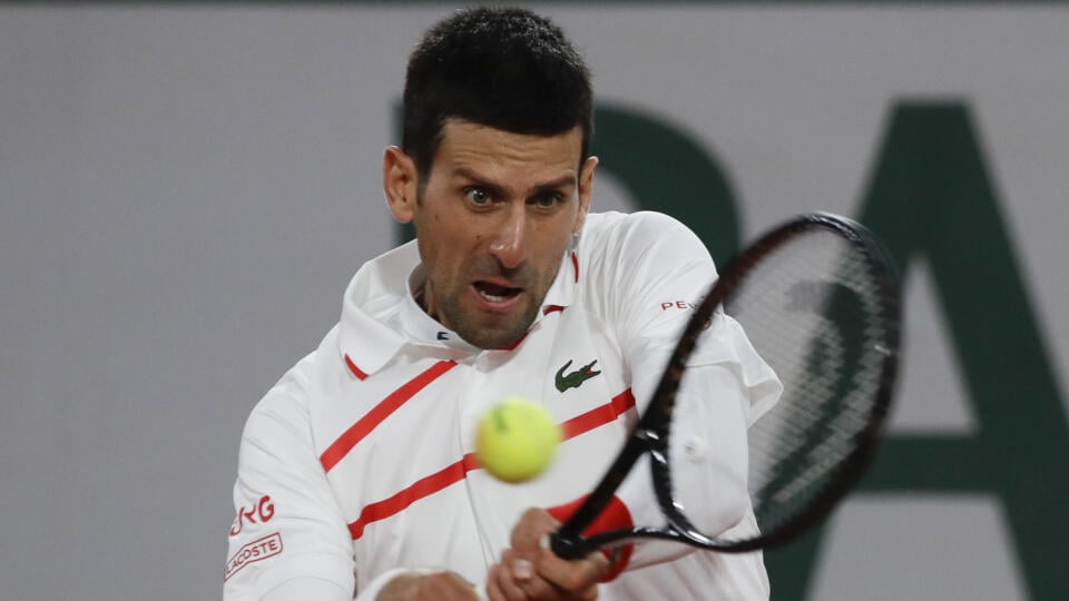 Srbský tenista Novak Djokovič