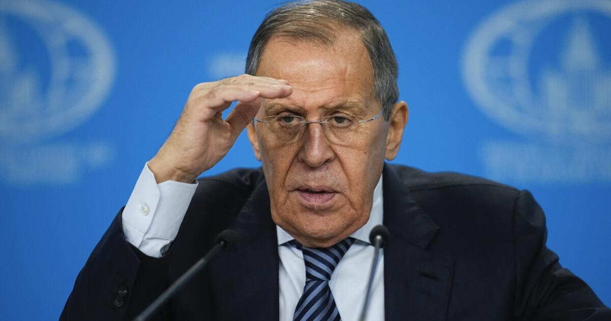 Selon Lavrov, l’Occident a atteint un point de non-retour !