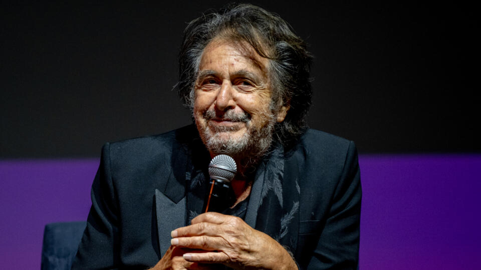 Herec Al Pacino na fotke z roku 2022