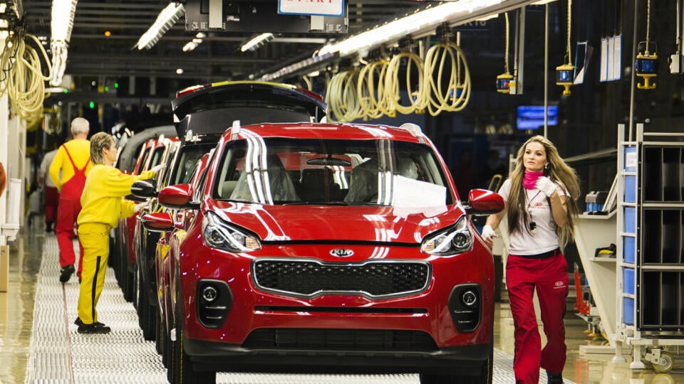 Kia Slovakia, vyroba