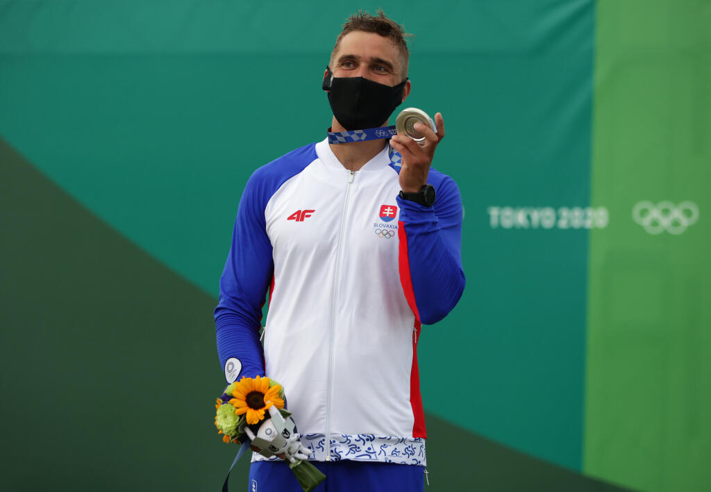 Jakub Grigar získal na olympiáde v Tokiu striebro.