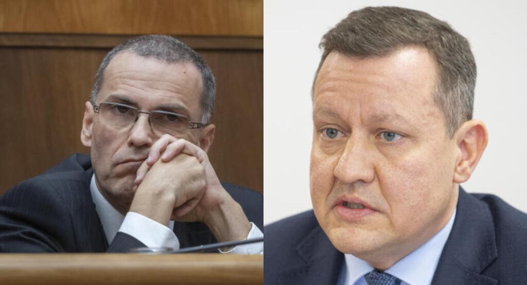 Generálny prokurátor Maroš Žilinka (vľavo) sa viackrát dostal verejne do sporu so špeciálnym prokurátorom Danielom Lipšicom (vpravo).