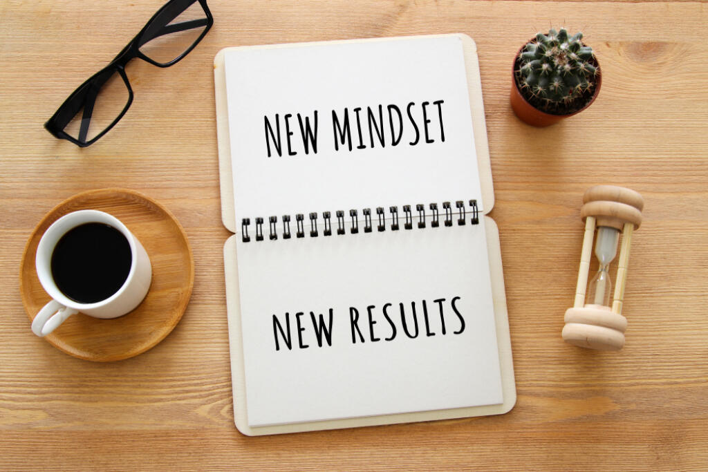 Top,View,Image,Of,Table,With,Open,Notebook,And,The