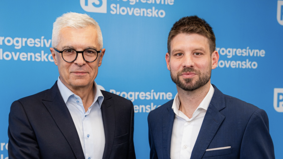 Ivan Korčok a Michal Šimečka