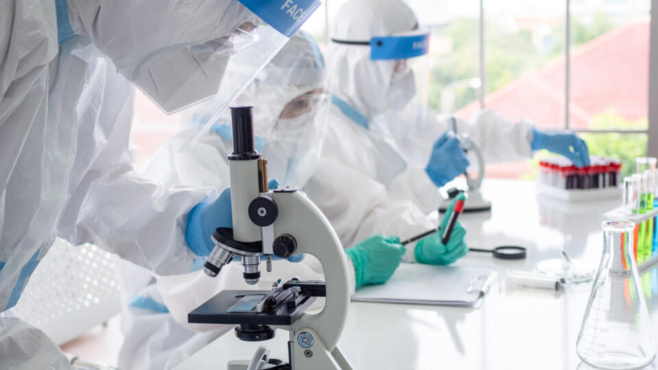 Laboratórium.