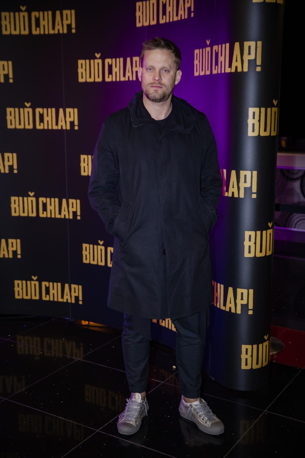 Jakub Prachař na bratislavskej predpremiére.