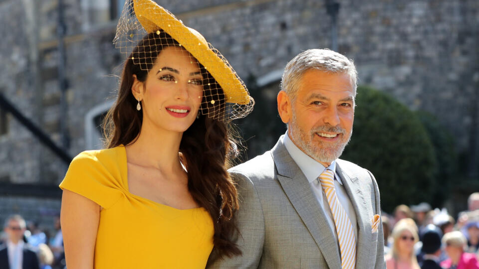 Amal Clooney je po boku manžela vždy neprehliadnuteľná.