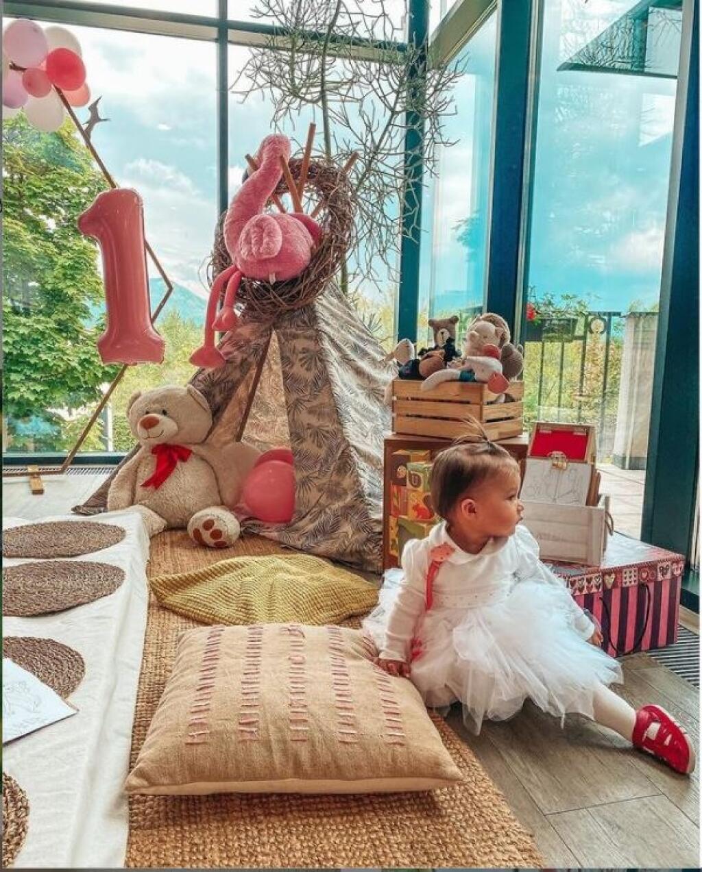 Mokráňová urobila dcére na jeden rok luxusnú párty v boho štýle a v hoteli.