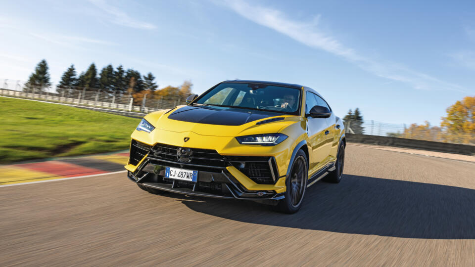 Urus je jediné Lamborghini, s ktorým môžeme jazdiť na Sachsenringu. Huracán a Aventador sú príliš hlučné na to, aby spĺňali prísne predpisy o hluku.