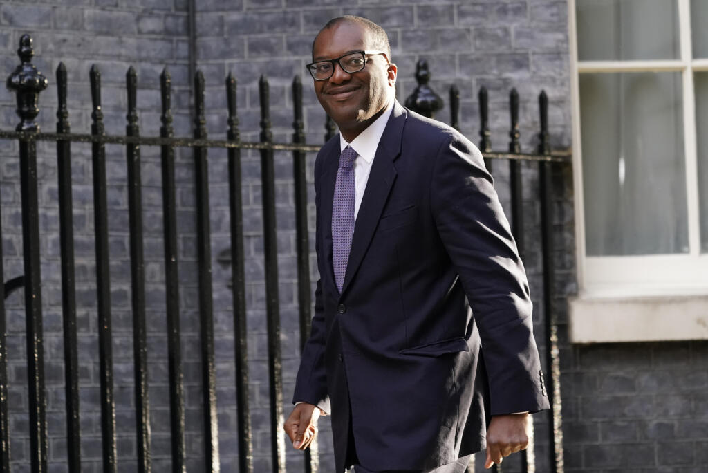 Britský minister financií Kwasi Kwarteng.