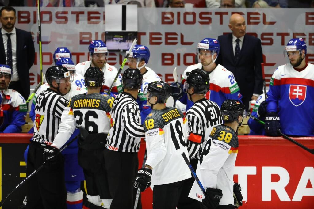 Slovensko - Nemecko po prvej tretine 0:0.