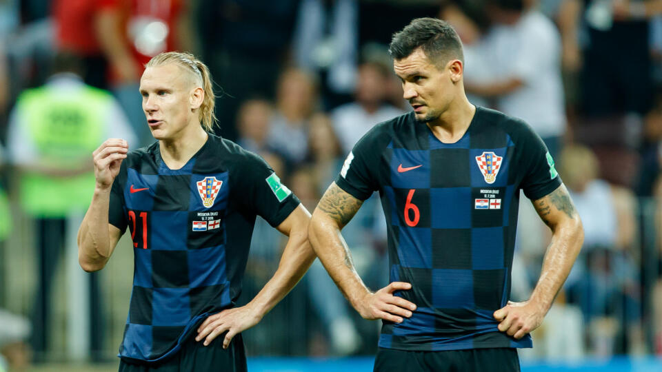 Skúsená stopérska dvojica Domagoj Vida a Dejan Lovren bude Chorvátom chýbať.