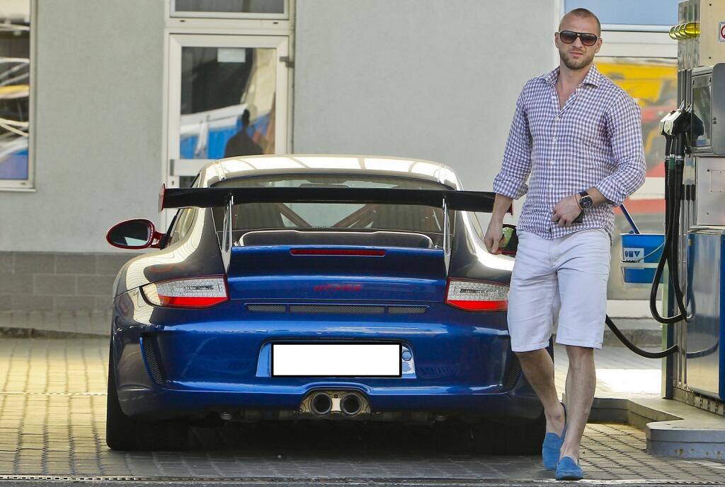 Gáborík sa v minulosti vozil aj na takomto Porsche Carrera GT3RS.