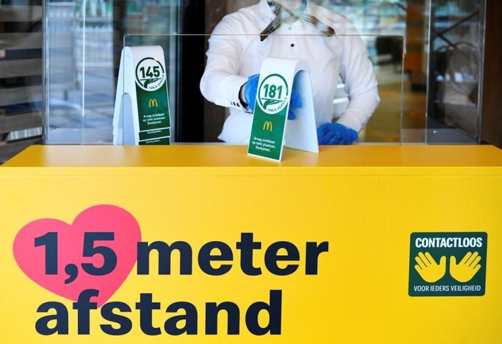 Nový koncept reštaurácie McDonald's, ktorý reaguje na pandémiu koronavírusu