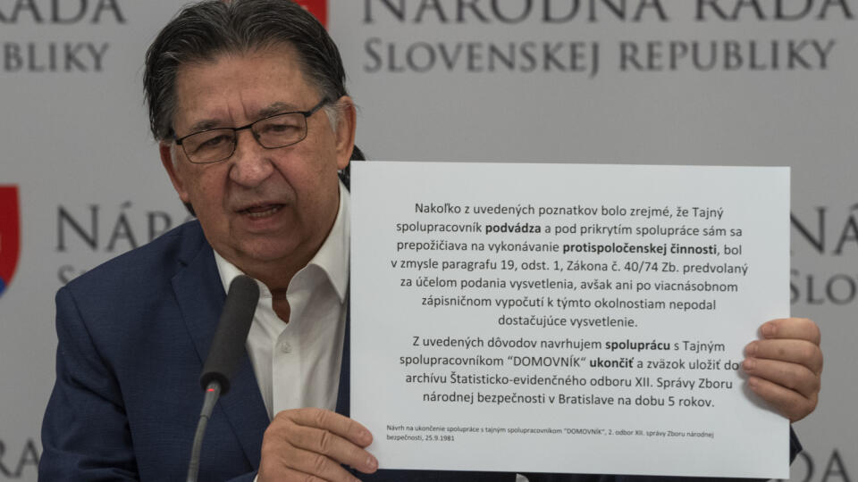 Ján Budaj tvrdí, že podvádzal komunistickú ŠtB.FOTO TASR - Jaroslav Novák