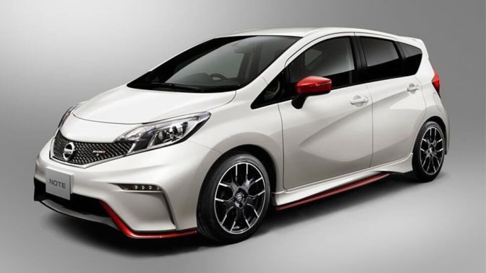 Nissan Note dostal kabát Nismo