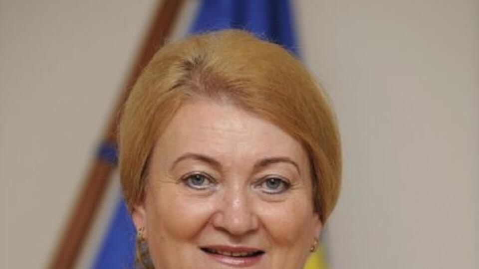 Na snímke europoslankyňa za KDH Anna Záborská.